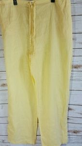 Flax Linen Drawstring w/ Pockets Pants